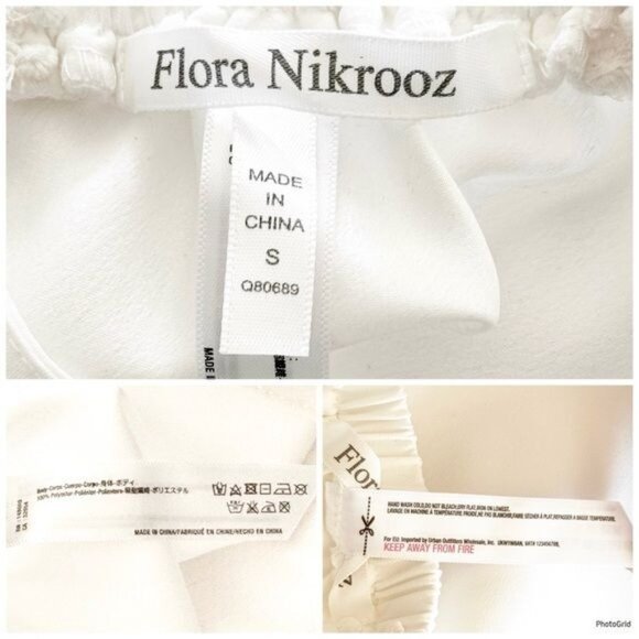 Flora Nikrooz Sleepwear Blythe Nightgown Ivory small - Picture 10 of 11